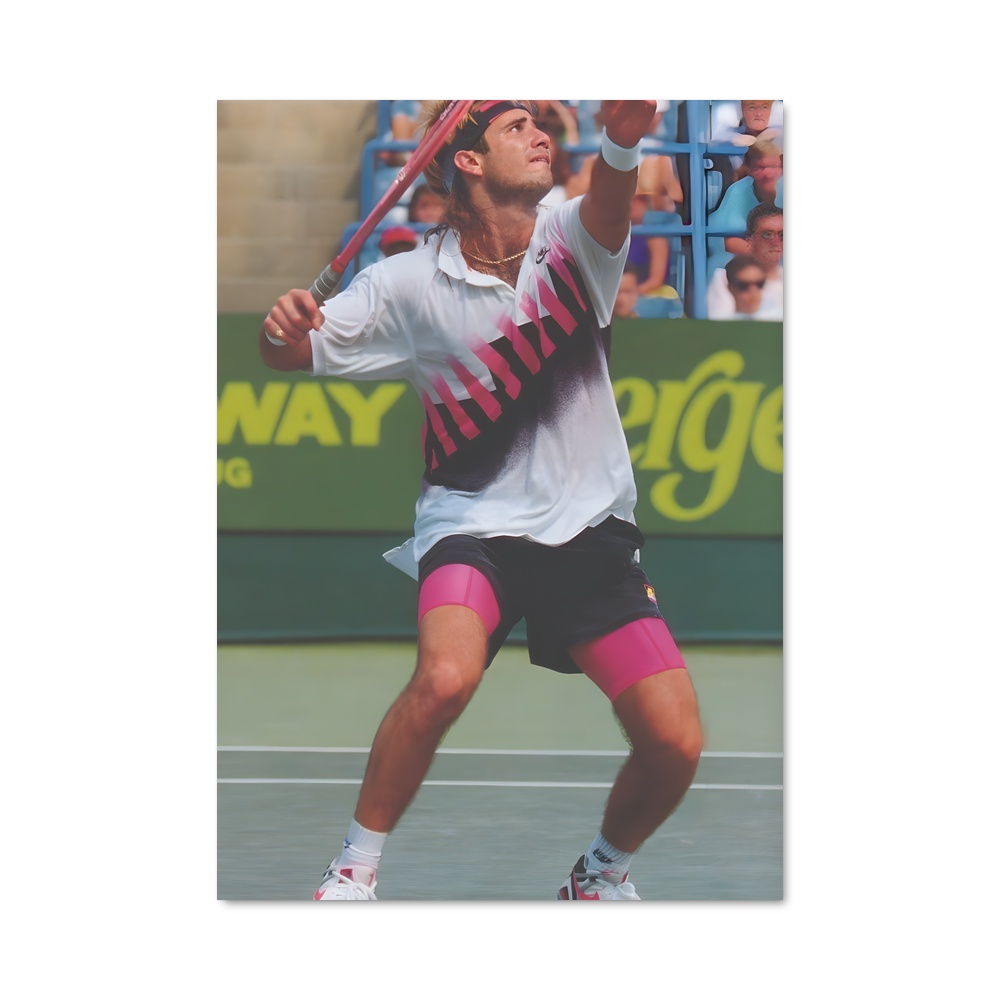 Poster agassi de hommage